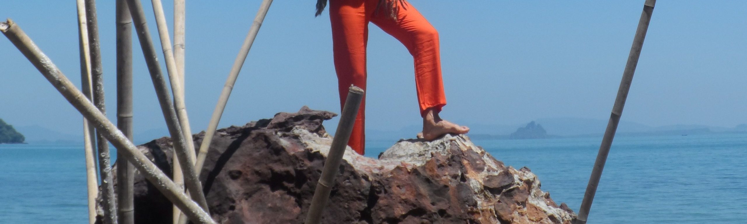 Füße geerdet auf Felsen Artikel Carme Rodina